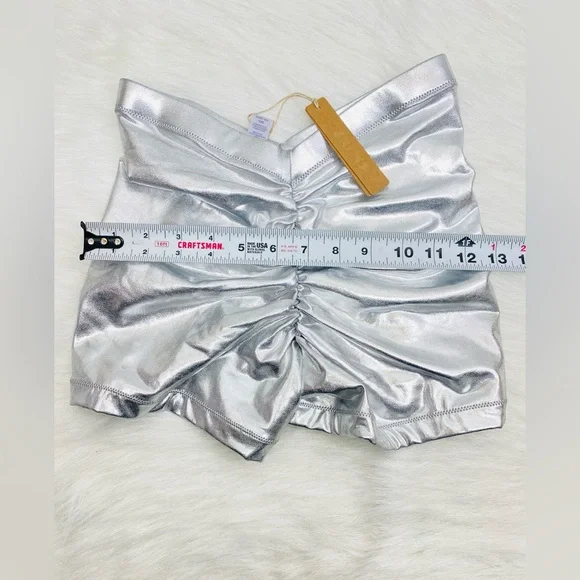 Skims Metallic V Waist Swim bottom Size XXS - NWT - Picture 4 of 5